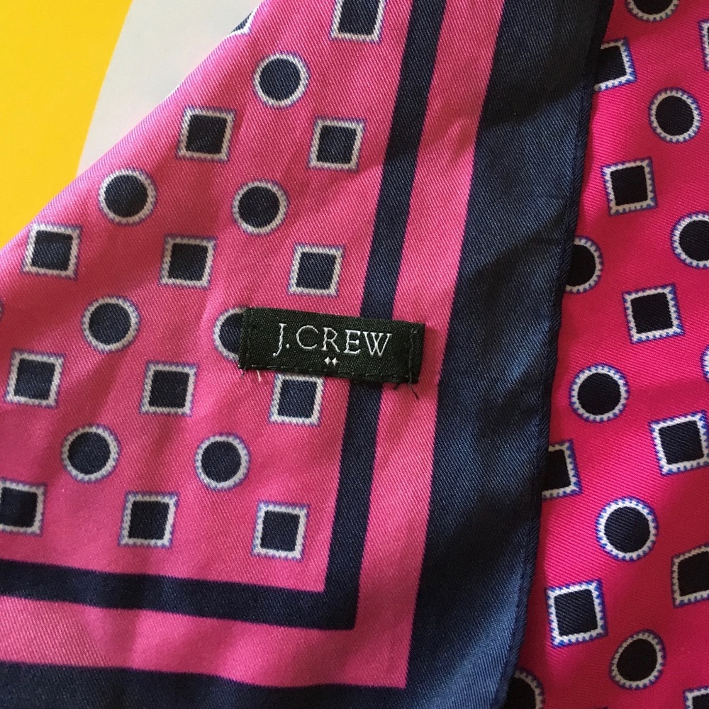 J. Crew Factory Store Women Pink Scarf
